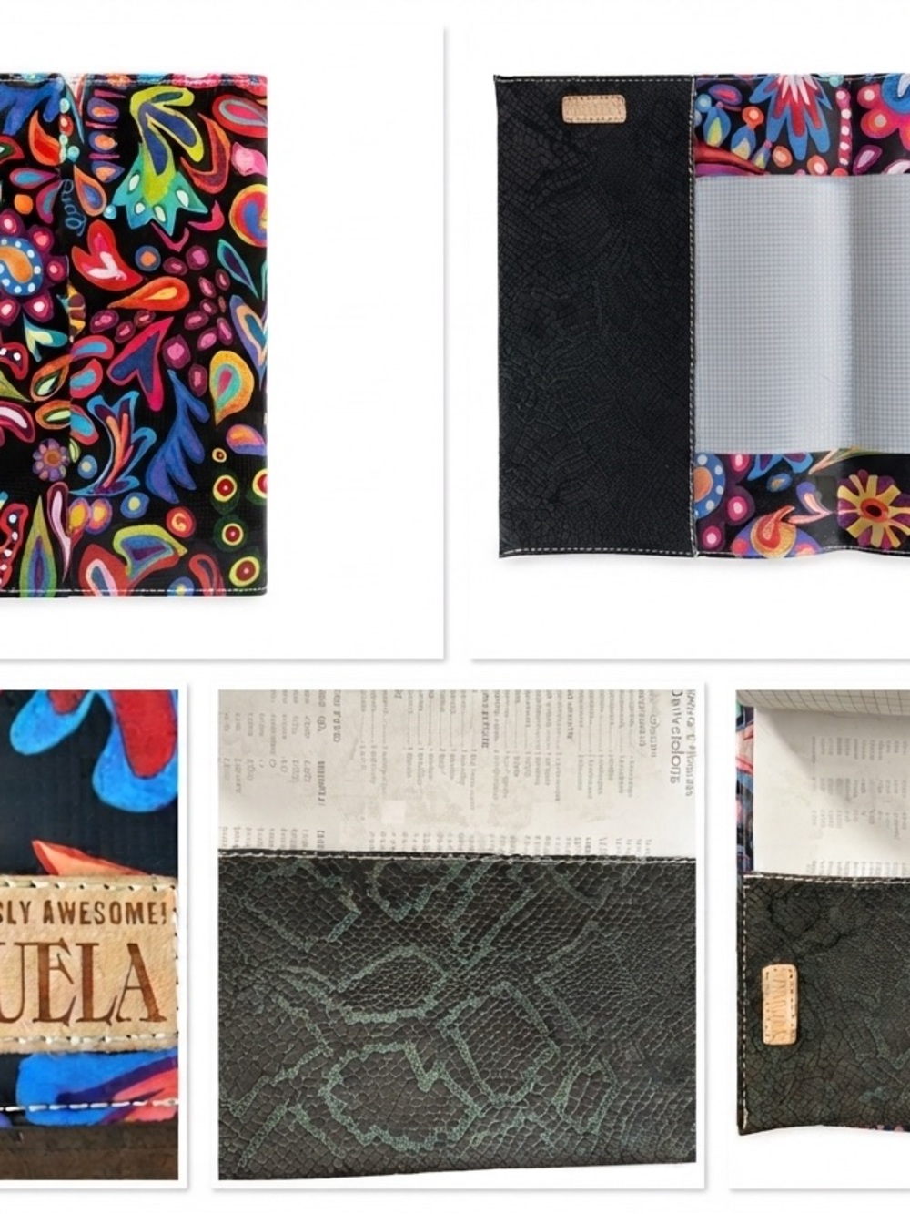 CONSUELA Tote, Wallet, Done Make Up Bag & Book Cover Set - Picture 4 of 16